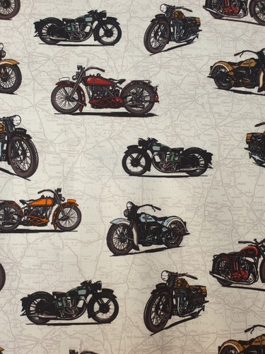 Motorbike fabric 100 - motorbike, uk